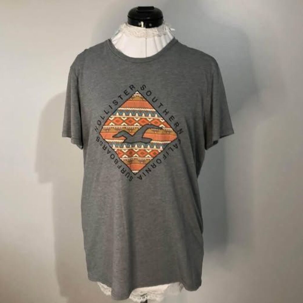 Tee XL Hollister (Hollister Southern Surfboards) pit-pi=21” length 28” C5613